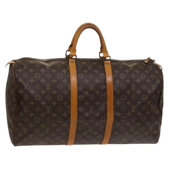 LOUIS VUITTON Monogram Keepall 55 Boston Bag - Picture 1 of 16